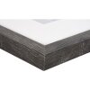 Henzo Cornice moderna 40x40 cm grigio scuro con passepartout 28x28 cm