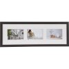 Galleria fotografica Moderna 20x60 cm marrone scuro 3 foto 10x15 cm