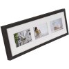 Galleria fotografica Moderna 20x60 cm marrone scuro 3 foto 10x15 cm