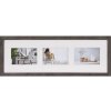 Henzo Galleria fotografica moderna 20x60 cm grigio scuro 3 foto 10x15 cm