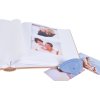 Henzo Album fotografico Jumbo Chapter verde 30x30 cm 100 pagine bianche