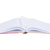 Henzo Album fotografico Jumbo Chapter rosso 30x30 cm 100 pagine bianche