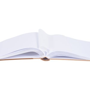 Henzo Album fotografico Jumbo Chapter marrone 30x30 cm 100 pagine bianche
