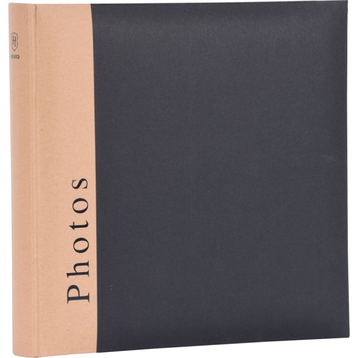 Henzo Jumbo Photo Album Chapter nero 30x30 cm 100 pagine bianche
