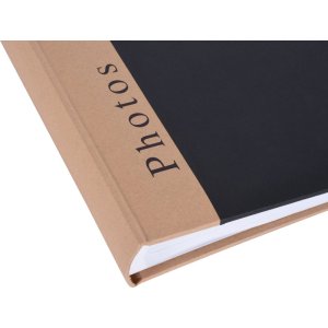 Henzo Jumbo Photo Album Chapter nero 30x30 cm 100 pagine bianche