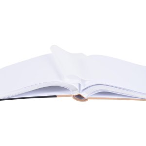 Henzo Jumbo Photo Album Chapter nero 30x30 cm 100 pagine bianche