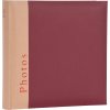 Henzo Jumbo Photo Album Chapter rosso vino 30x30 cm 100 pagine bianche