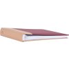 Henzo Jumbo Photo Album Chapter rosso vino 30x30 cm 100 pagine bianche