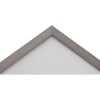 Telaio in alluminio Henzo Portofino 40x40 cm grigio scuro con passe-partout 30x30 cm