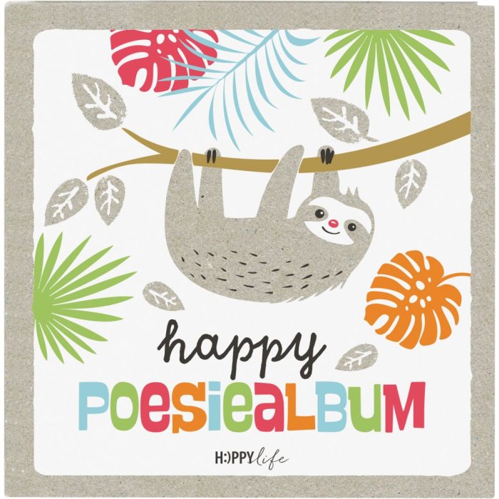 Album di poesia Happylife Sloth - 41 580 Goldbuch