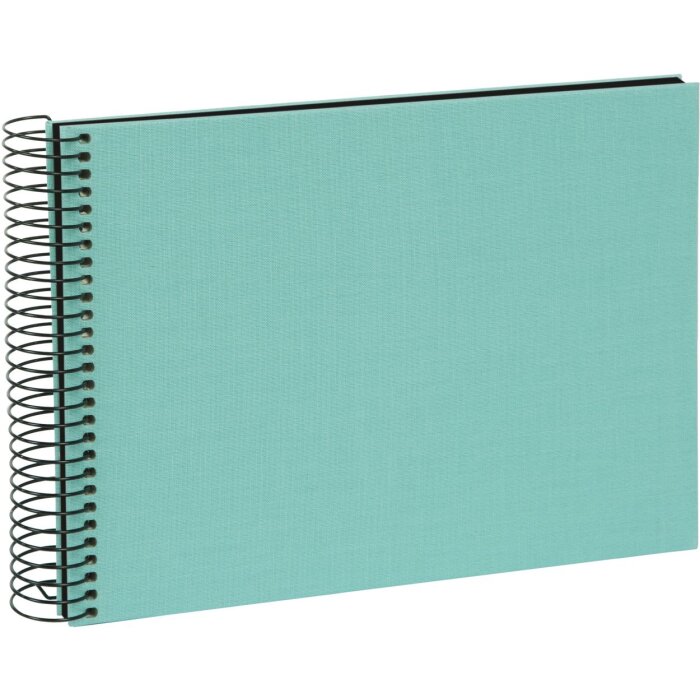 Goldbuch Album a spirale Bella Vista aqua 23x17 cm 40 pagine nere