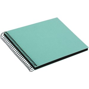 Goldbuch Album a spirale Bella Vista aqua 23x17 cm 40 pagine nere