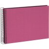 Album a spirale Goldbuch Bella Vista fucsia 23x17 cm 40 pagine nere