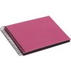 Album a spirale Goldbuch Bella Vista fucsia 23x17 cm 40 pagine nere