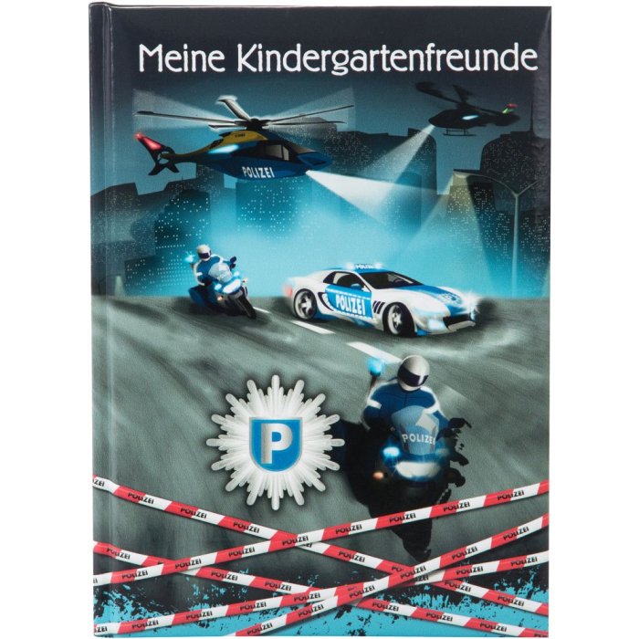 Libro degli amici Kindergarten a5 Police