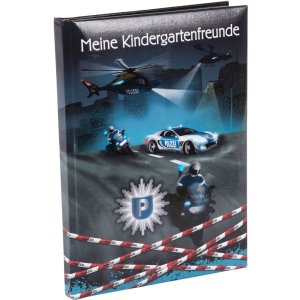 Libro degli amici Kindergarten a5 Police