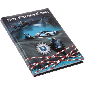 Libro degli amici Kindergarten a5 Police