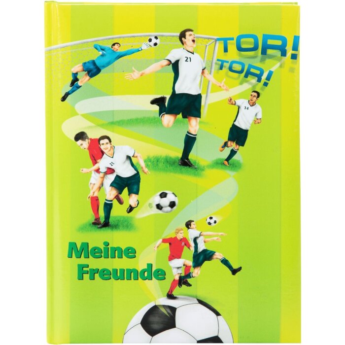 Libro amici calciatore a5 - 43 578 Goldbuch