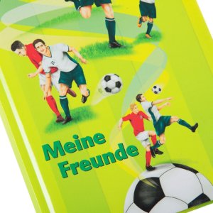Libro amici calciatore a5 - 43 578 Goldbuch