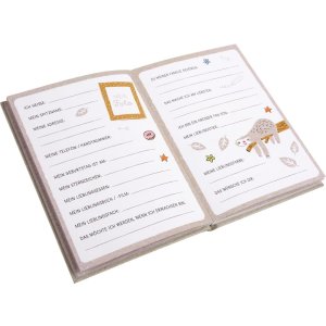 Libro degli amici Happylife bradipo a5 - 43 580 Goldbuch