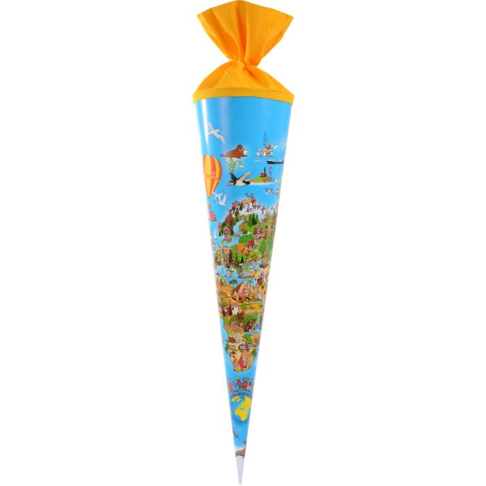 Cono scolastico 70 cm mappa del mondo - 97 070 Goldbuch