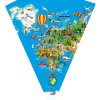 Cono scolastico 70 cm mappa del mondo - 97 070 Goldbuch