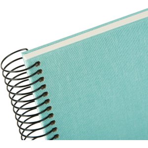Goldbuch Album a spirale Bella Vista aqua 35x30 cm 40 pagine bianche