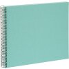 Goldbuch Album a spirale Bella Vista aqua 35x30 cm 40 pagine bianche