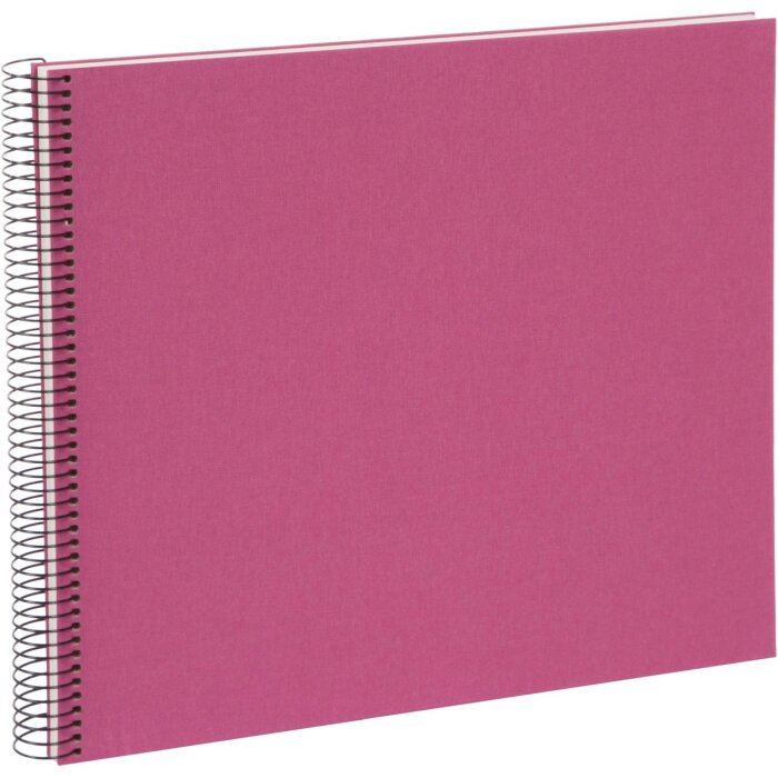 Goldbuch Album a spirale Bella Vista fucsia 35x30 cm 40 pagine bianche