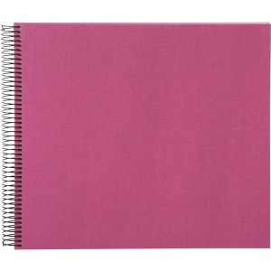 Goldbuch Album a spirale Bella Vista fucsia 35x30 cm 40 pagine bianche