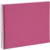Goldbuch Album a spirale Bella Vista fucsia 35x30 cm 40 pagine bianche