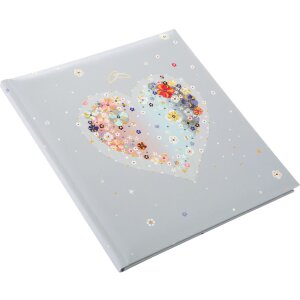 Diario di nozze Goldbuch Cuori di fiori 23x25 cm 44 pagine