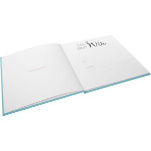 Diario di nozze Goldbuch All you need is love turchese 23x25 cm 44 pagine