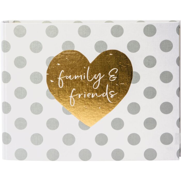 Album a spirale per ospiti Goldbuch Forever 29x23 cm 50 pagine bianche