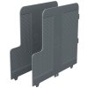 Set MODULOTOP con 2 pannelli divisori - grigio topo