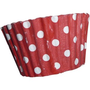 Sacchetto di 6 stampi per torte in cartone marrone