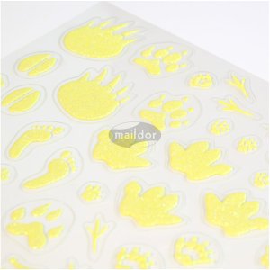 Fosfo Stick, Confezione 2 sh 14,8x21cm, Zampe - Giallo