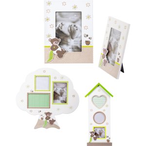 Cornice per foto con orsetto di miele Goldbuch