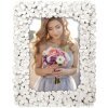 Cornice per ritratti FLOWERS bianca 20x25 cm