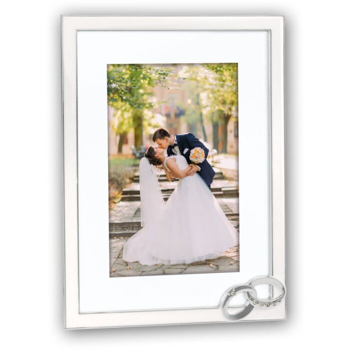 MARIAGE Portafoto in metallo 10x15 cm