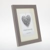 ZEP Cornice in legno Regent taupe 13x18 cm con Passepartout 9x13 cm