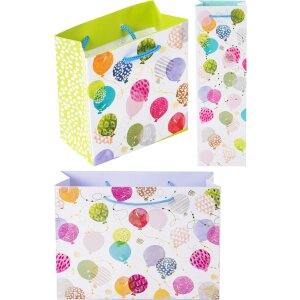 Sacchetto regalo Goldbuch Palloncini Happy in 4 misure