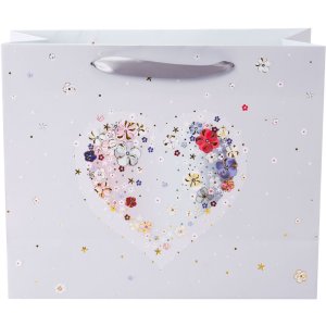 Goldbuch Sacchetto regalo Cuori di fiori in 3 misure