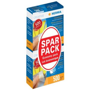 1000 punti adesivi autoadesivi Herma economy pack