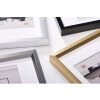 Walther Telaio in plastica stile acciaio 13x18 cm nero