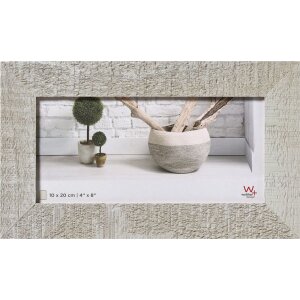 Walther Cornice in legno Home grigio chiaro 10x20 cm