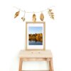 Walther Telaio in plastica stile acciaio 20x30 cm oro con passepartout 15x20 cm