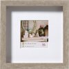 Walther telaio di legno 3d Stoccolma grigio 20x20 cm