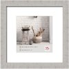 HOME Cornice in legno 30x30 cm grigio chiaro
