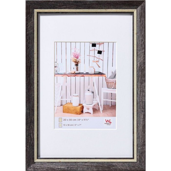 Chalet Picture Frame 30x40 cm nero